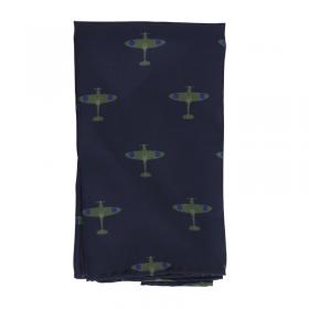 Spitfire classic silk pocket square front